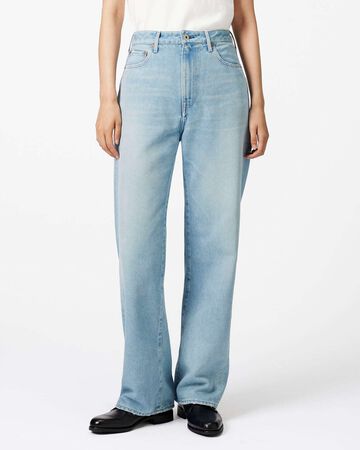 WOMEN | Light Straight Jeans 9oz Light Indigo,LIGHT INDIGO, large image number 0