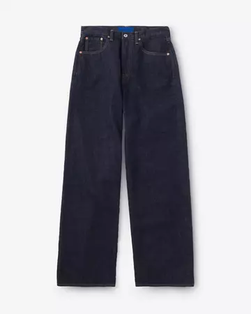 MEN | Selvedge Wide Jeans 12oz,INDIGO, large image number 3