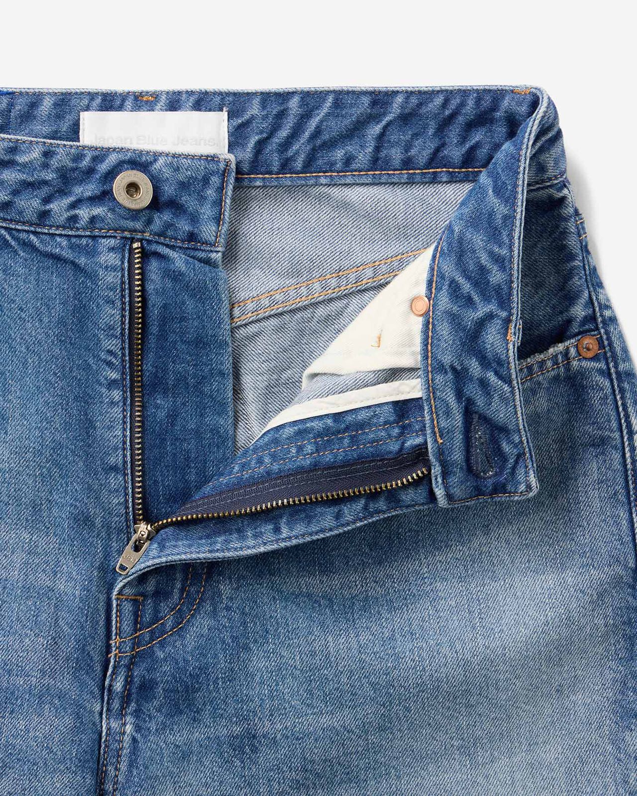 WOMEN | Pkt Straight Jeans 11oz Medium Indigo,MEDIUM INDIGO, large image number 5