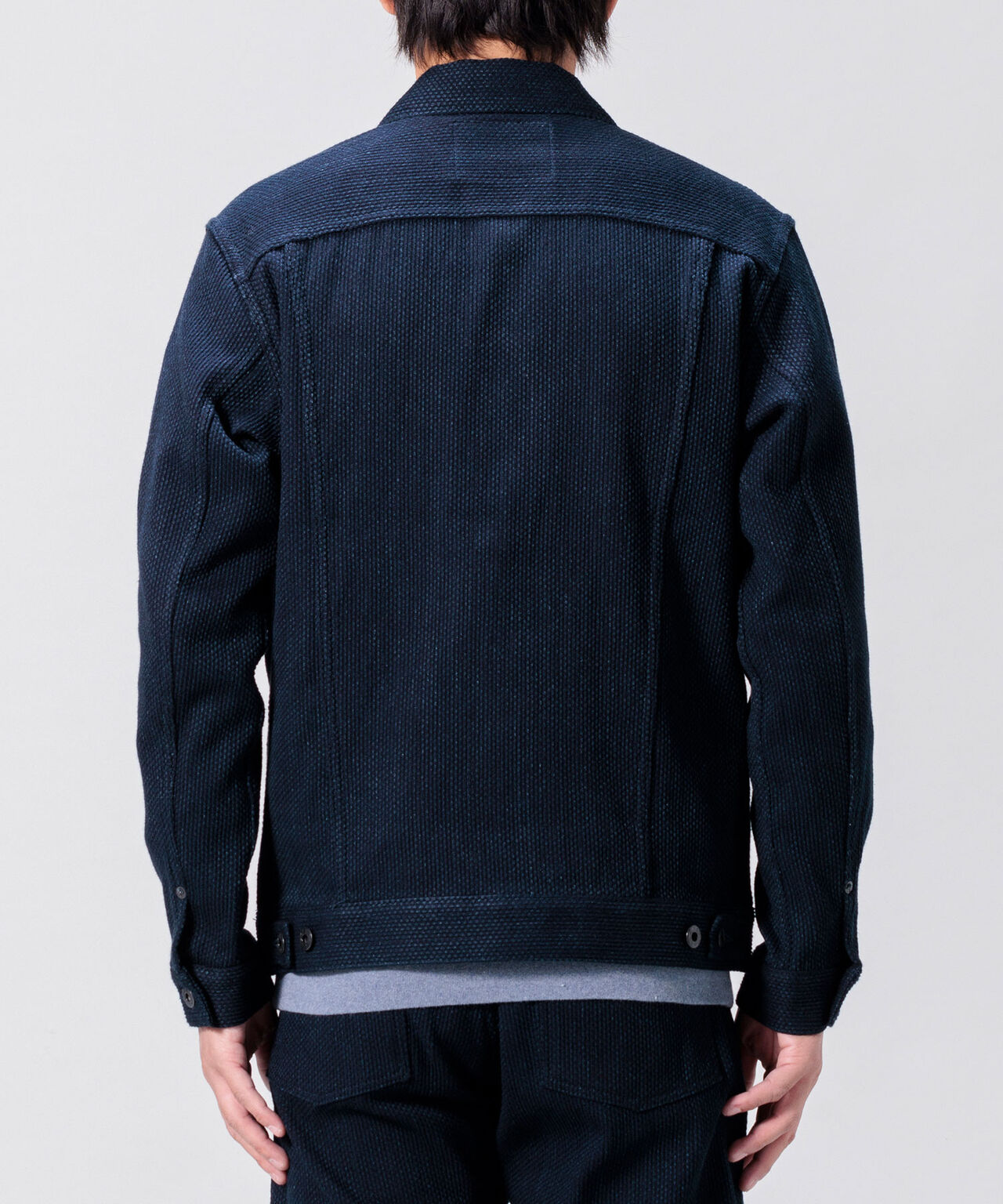 Sashiko Type 2 Jacket,INDIGO, large image number 2