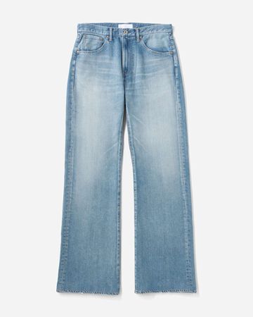 MEN | Light Flare Jeans 9oz Medium Indigo,MEDIUM INDIGO, large image number 4