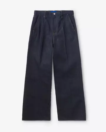 MEN | Light Wide Press Trousers 9oz Rigid,RIGID, large image number 4