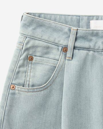 WOMEN | Light Wide Jeans 9oz Light Indigo,LIGHT INDIGO, large image number 7