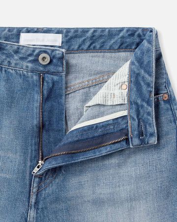WOMEN | Selvedge Straight Jeans 12oz Medium Indigo,MEDIUM INDIGO, large image number 5