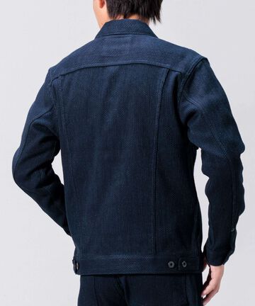 Sashiko Type 2 Jacket,INDIGO, large image number 5