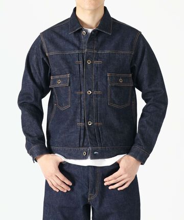 14.8oz Type 2 Denim Jacket,INDIGO, large image number 0