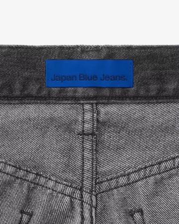MEN | Light Wide Press Trousers 9oz Washed Black,WASHED BLACK, large image number 6