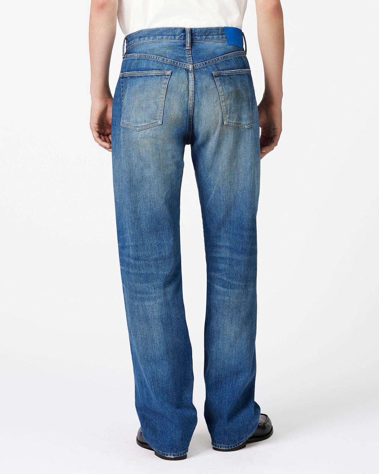 MEN | Vintage Wide Jeans 12oz Dark Indigo,DARK INDIGO, large image number 2