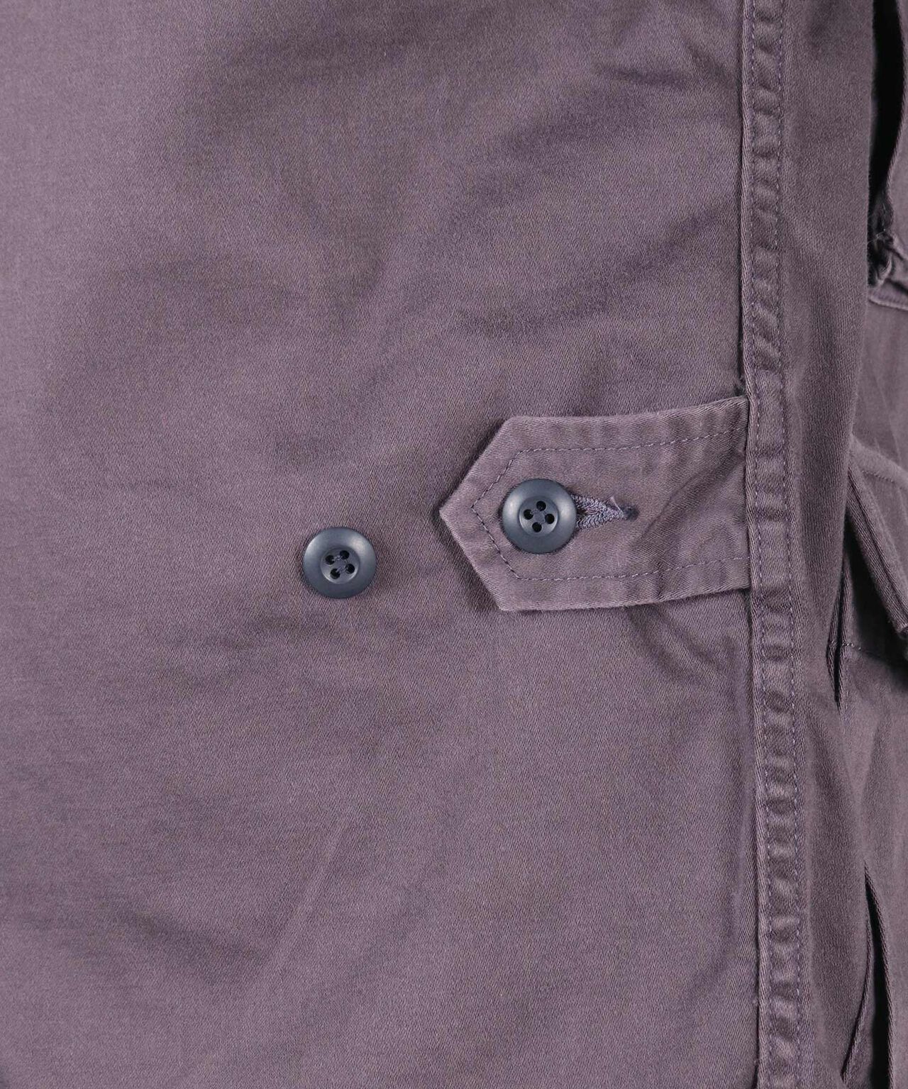 Sulphur Dyed Loose Satin Fatigue Jacket,OLIVE, large image number 10