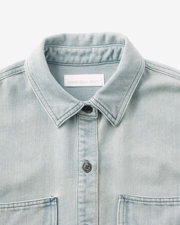 WOMEN | Light Denim Shirt 9oz,LIGHT INDIGO, large image number 5