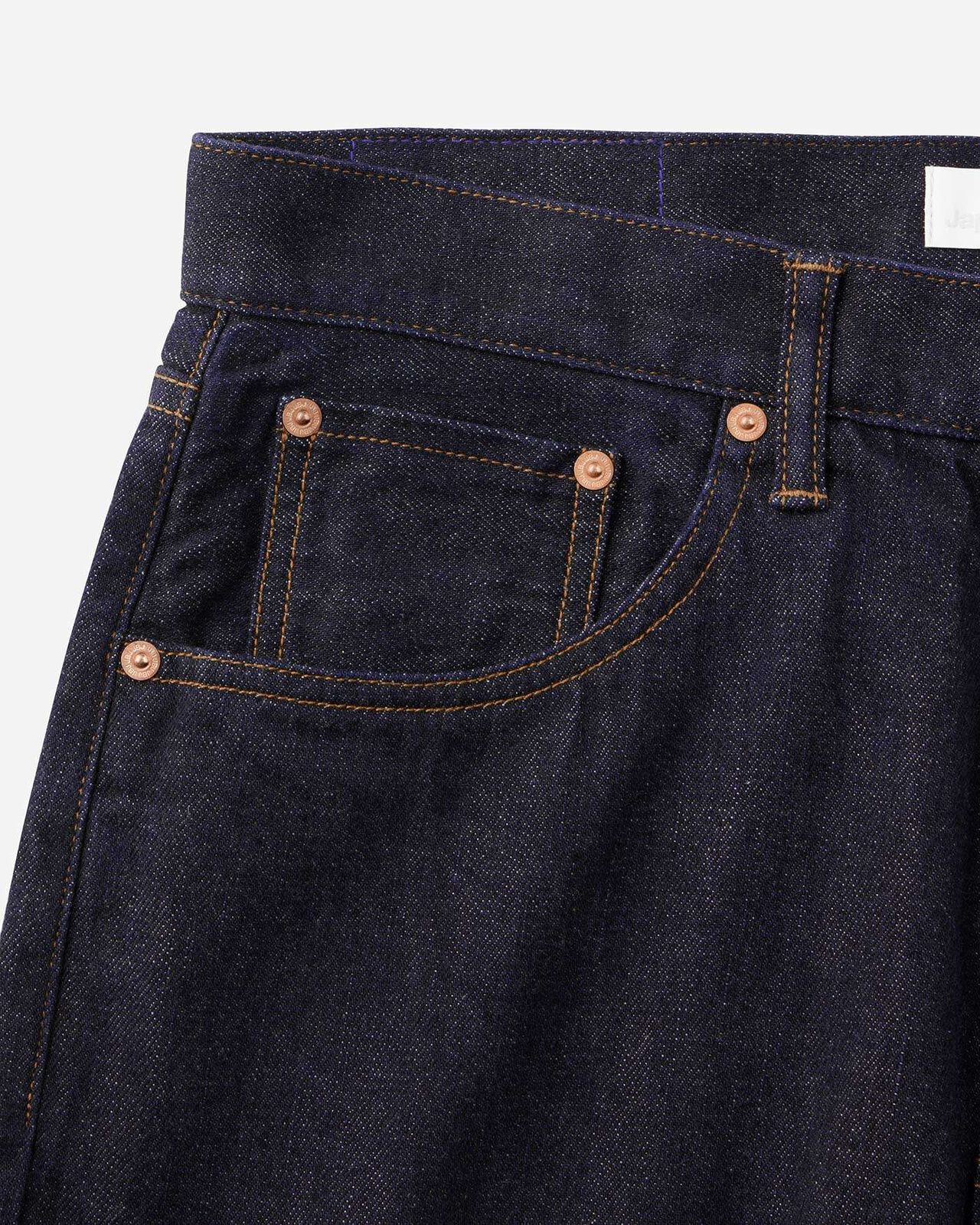 MEN | Selvedge Straight Jeans 12oz,INDIGO, large image number 8