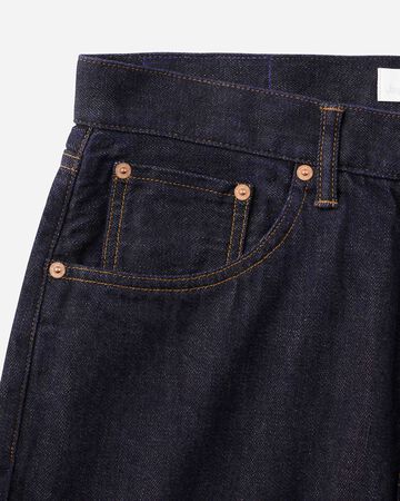 MEN | Selvedge Straight Jeans 12oz,INDIGO, large image number 8