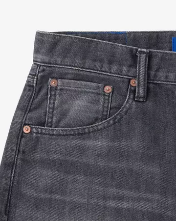 MEN | Light Straight Jeans 9oz Washed Black,WASHED BLACK, large image number 9