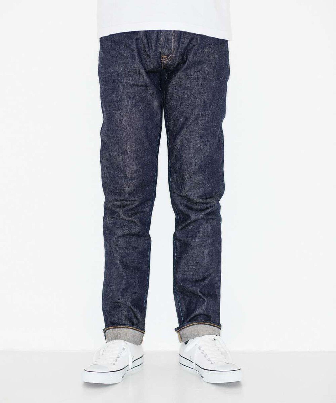 J304 12.5oz Africa Cotton Straight Selvedge Jeans,INDIGO, large image number 0