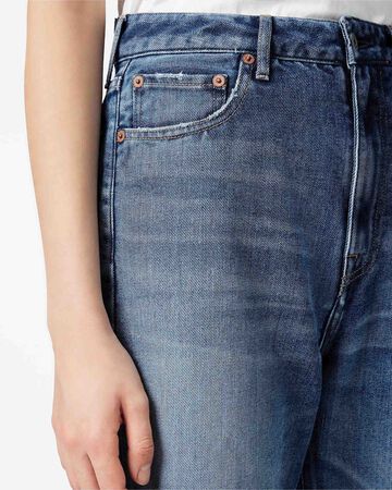 WOMEN | Light Straight Jeans 9oz Dark Indigo,DARK INDIGO, large image number 3