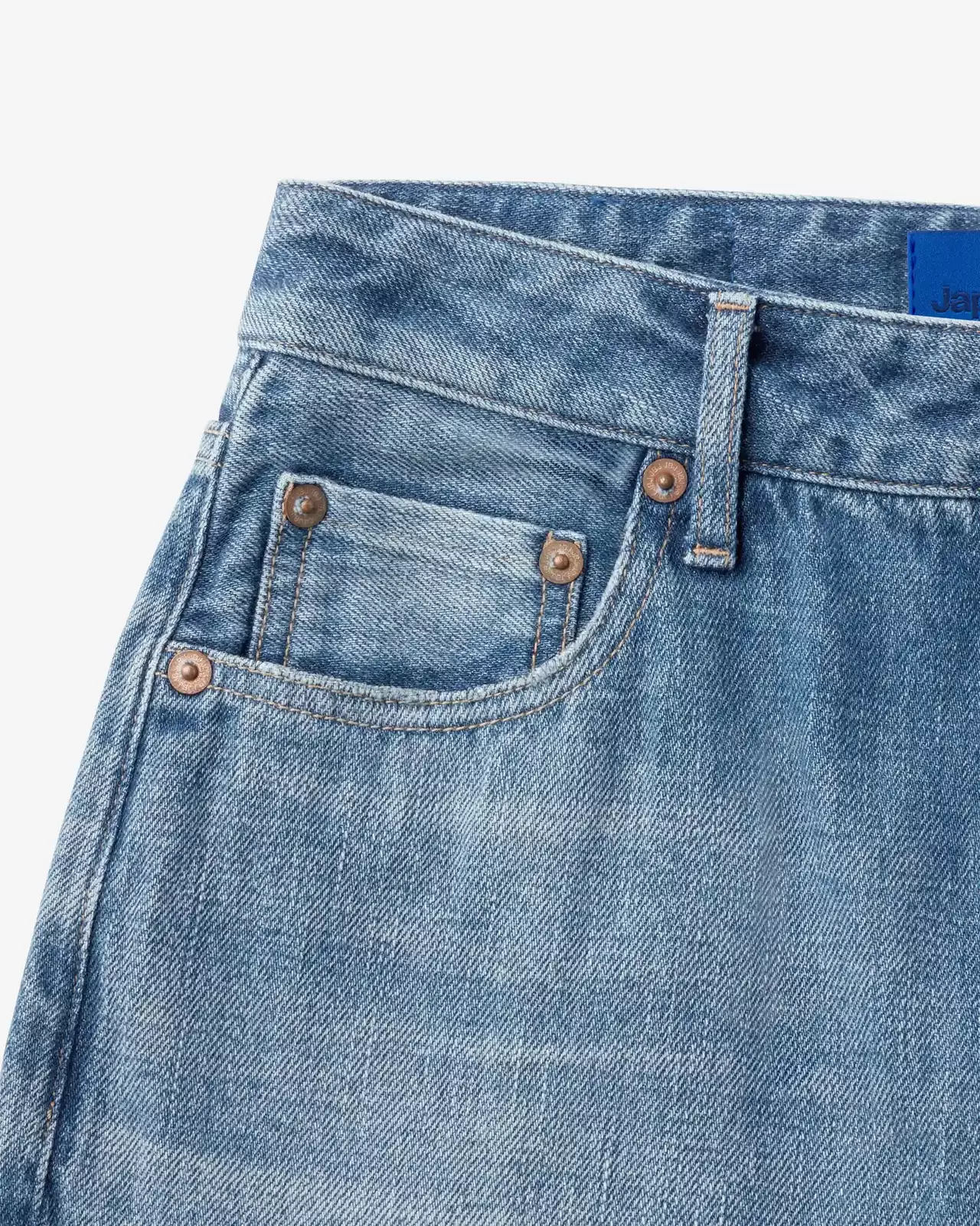 WOMEN | Selvedge Straight Jeans 12oz Medium Indigo,MEDIUM INDIGO, large image number 10