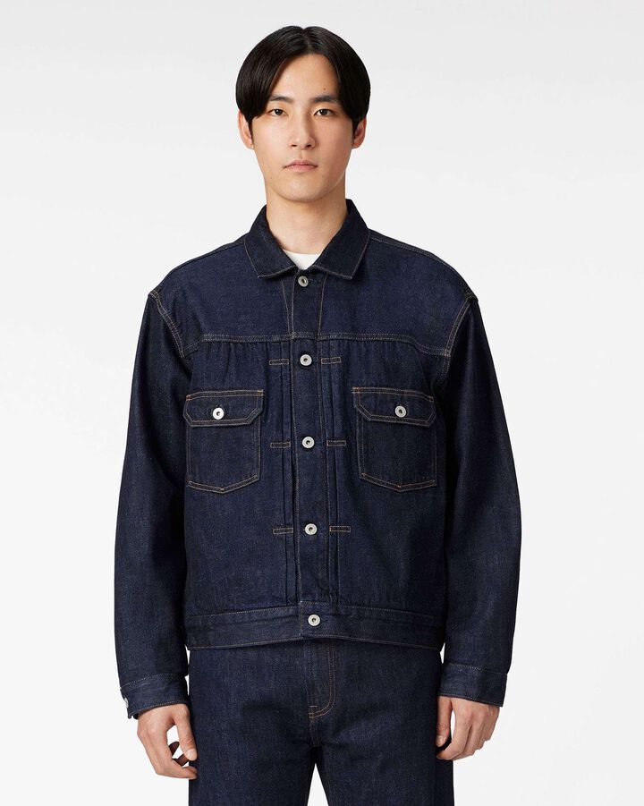 MEN | Selvedge Type 2 Denim Jacket 12oz,, medium