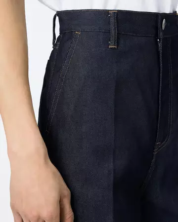 MEN | Light Wide Press Trousers 9oz Rigid,RIGID, large image number 3