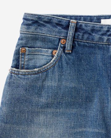 WOMEN | Selvedge Slim Straight Jeans 12oz Medium Indigo,MEDIUM INDIGO, large image number 8
