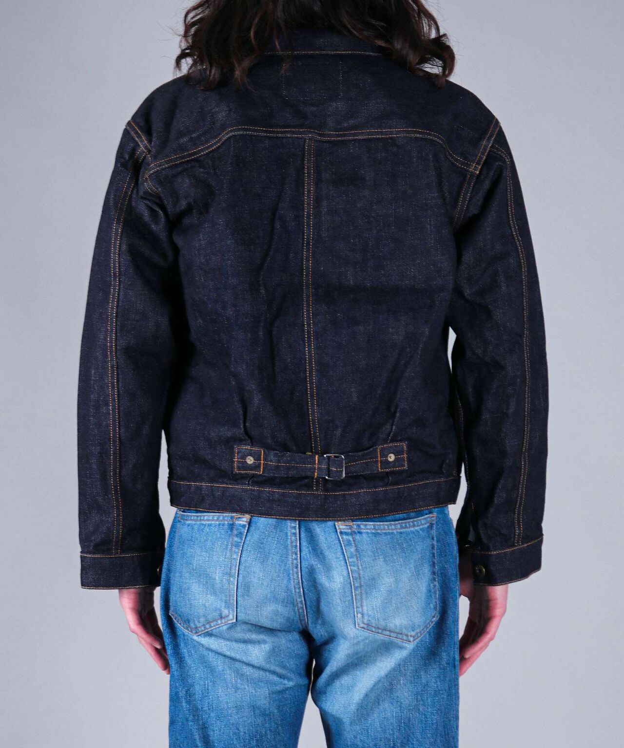 14.8oz Classic Denim Jacket,INDIGO, large image number 2