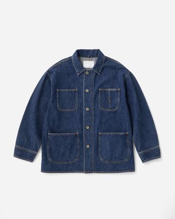 WOMEN | Selvedge Coveralls 12oz Medium Indigo,MEDIUM INDIGO, large image number 4