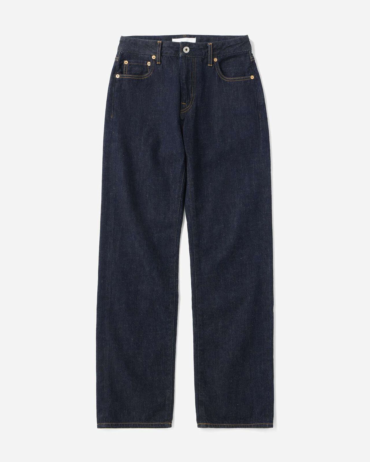 WOMEN | Selvedge Slim Straight Jeans 12oz,INDIGO, large image number 3