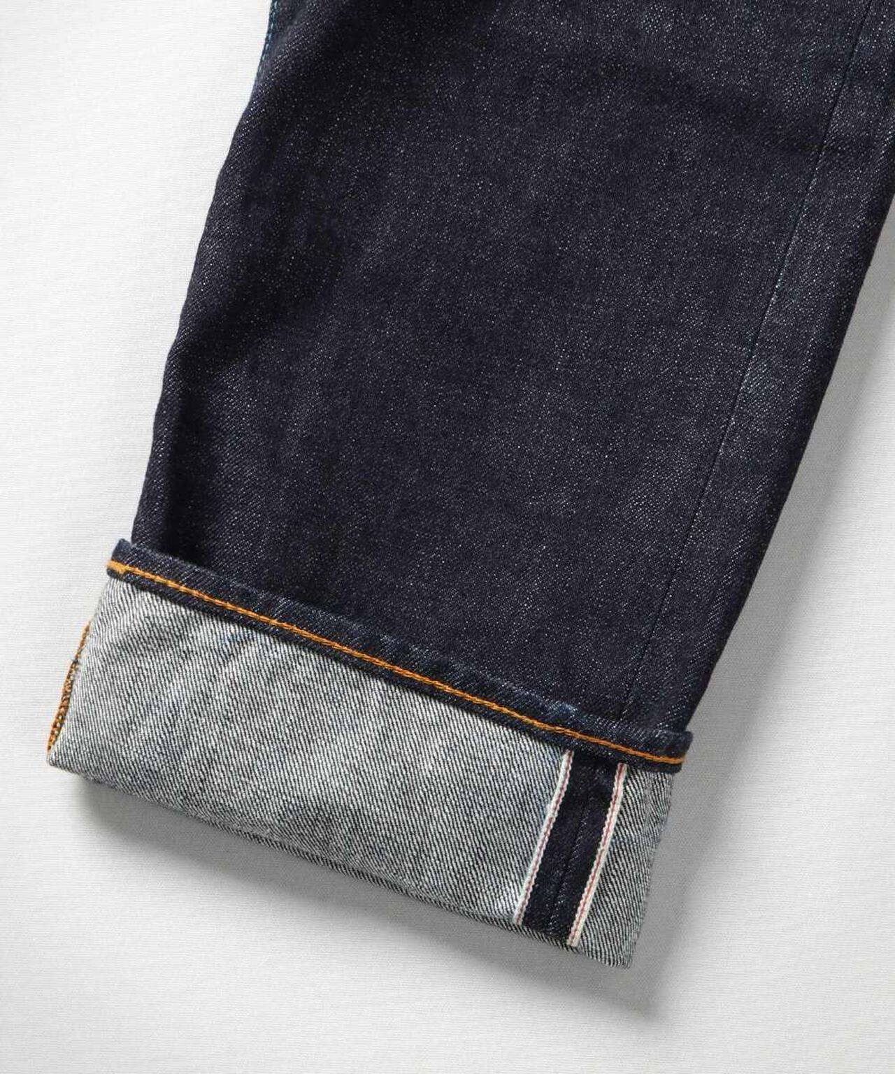 J501 14.8oz US Cotton Loose Selvedge Jeans,INDIGO, large image number 6