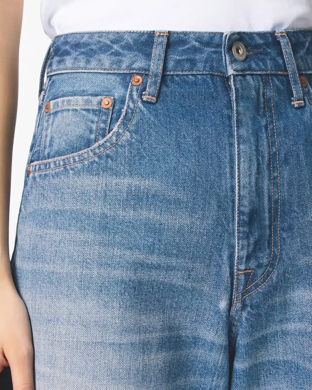 WOMEN | Pkt Curve Jeans 11oz Medium Indigo,MEDIUM INDIGO, large image number 3