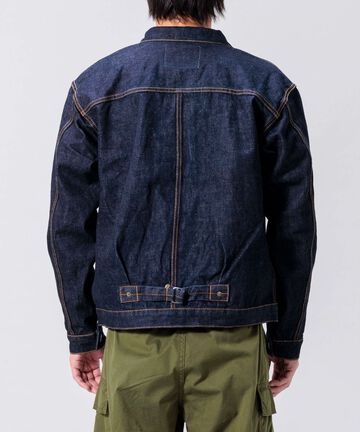 14.8oz Classic Denim Jacket,INDIGO, large image number 8