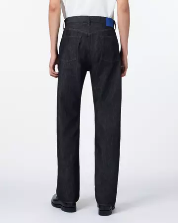 MEN | Light Wide Jeans 9oz Black,BLACK, large image number 2