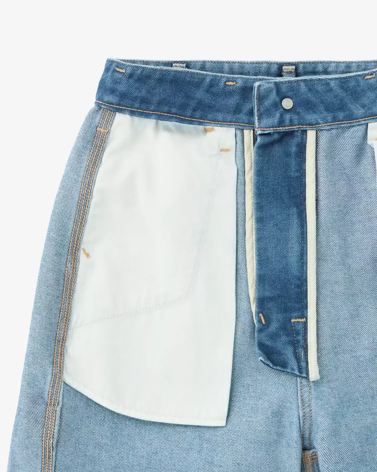 WOMEN | Light Painter Pants 9oz Medium Indigo,MEDIUM INDIGO, large image number 8