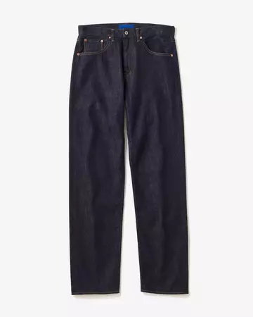 MEN | Selvedge Straight Jeans 12oz,INDIGO, large image number 3