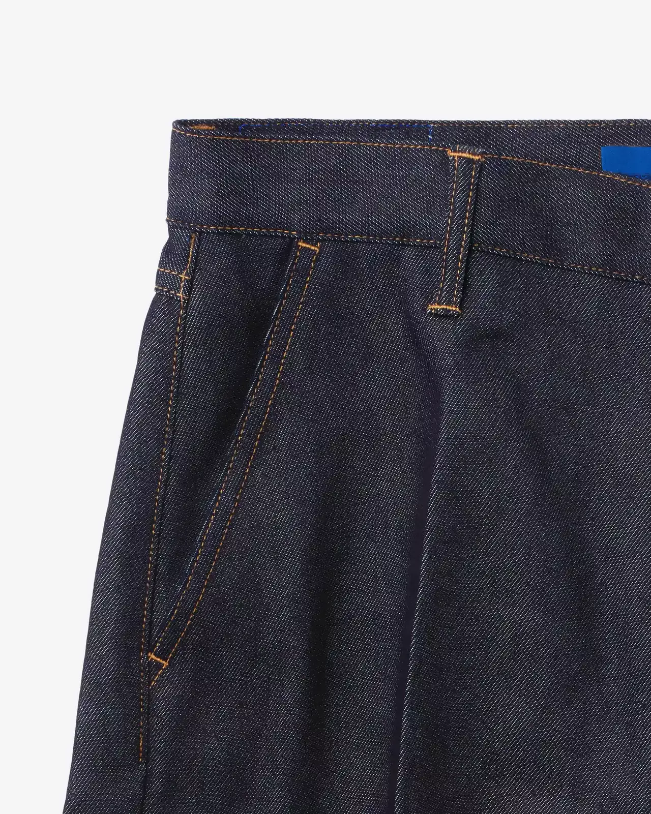 MEN | Light Wide Press Trousers 9oz Rigid,RIGID, large image number 9
