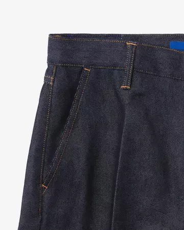 MEN | Light Wide Press Trousers 9oz Rigid,RIGID, large image number 9