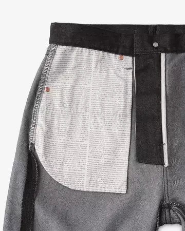 MEN | Light Wide Jeans 9oz Black,BLACK, large image number 7