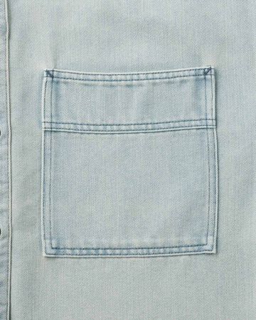 WOMEN | Light Denim Shirt 9oz,LIGHT INDIGO, large image number 4