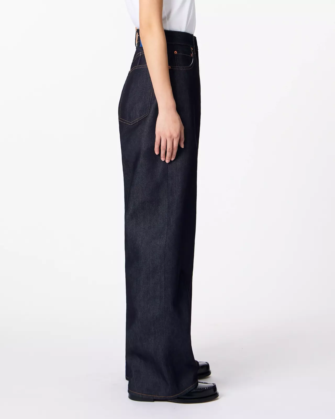 WOMEN | Light Loose Jeans 9oz Rigid,RIGID, large image number 1