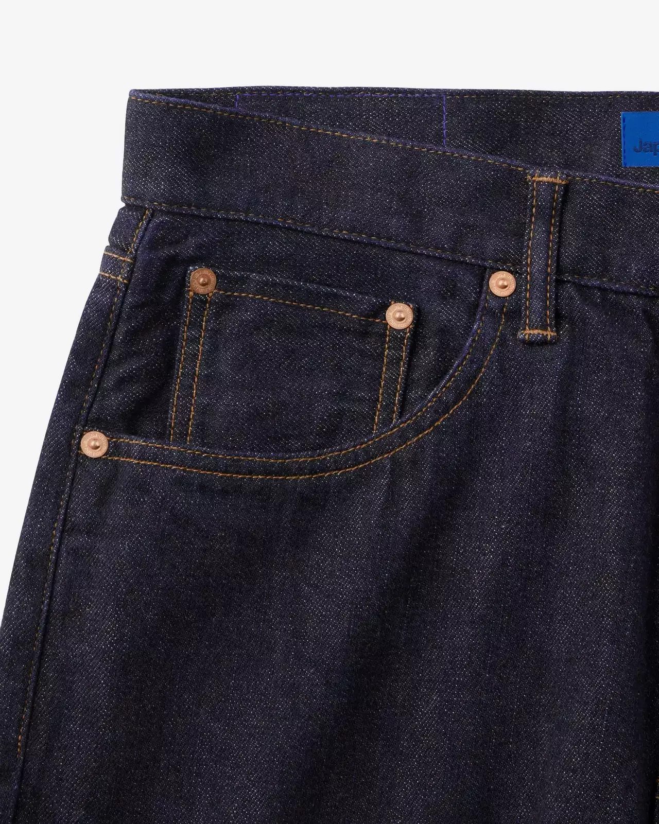 MEN | Selvedge Wide Jeans 12oz,INDIGO, large image number 8