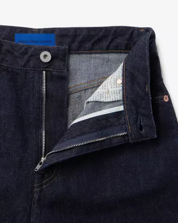 WOMEN | Selvedge Straight Jeans 12oz,INDIGO, large image number 5