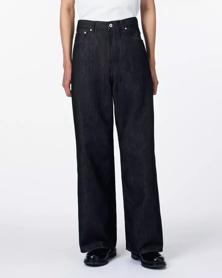 MEN | Light Loose Jeans 9oz Black,, medium