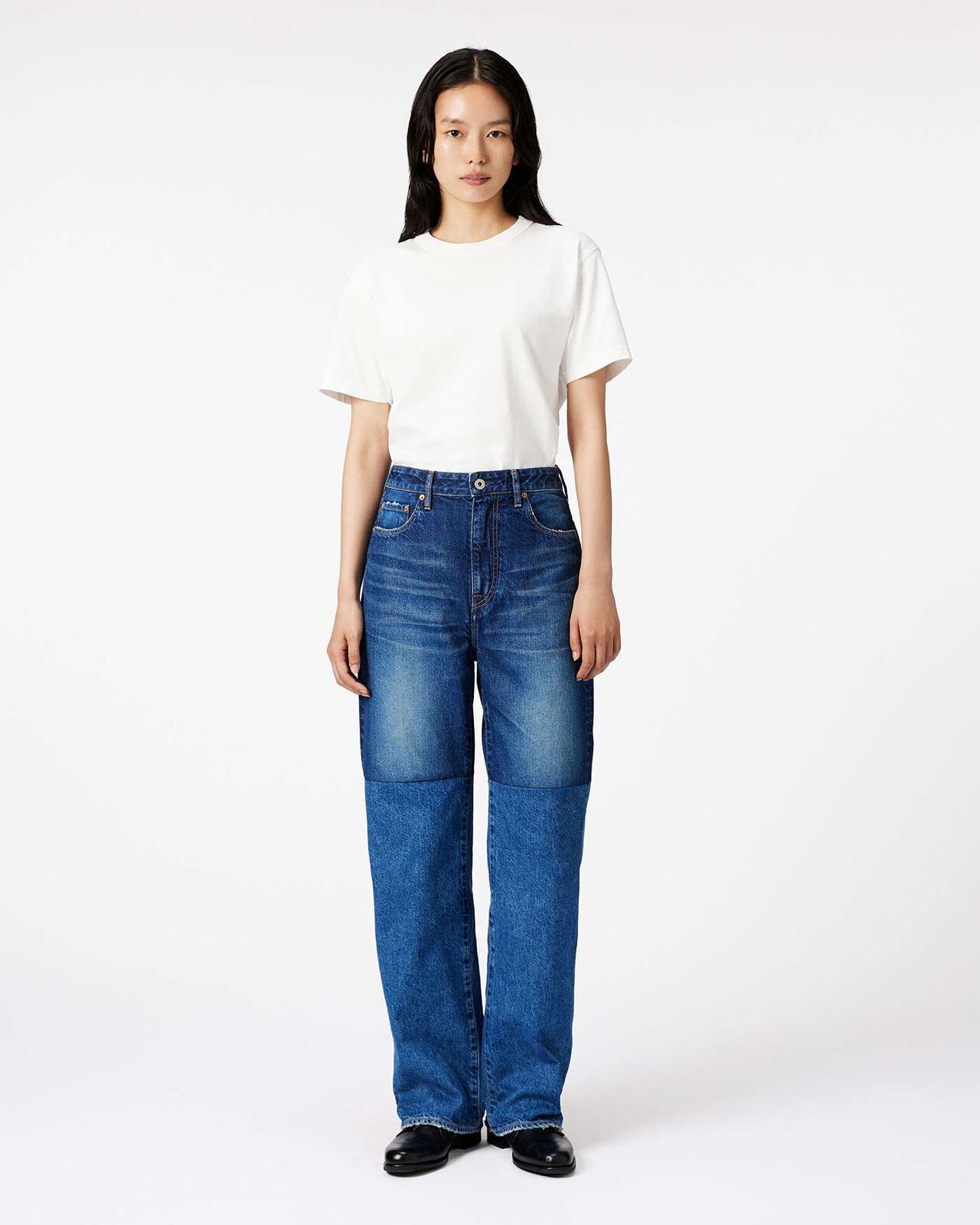 WOMEN | Switch Straight Jeans 11oz Medium Indigo,MEDIUM INDIGO, large image number 4
