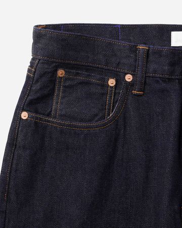 MEN | Selvedge Slim Jeans 12oz,INDIGO, large image number 8