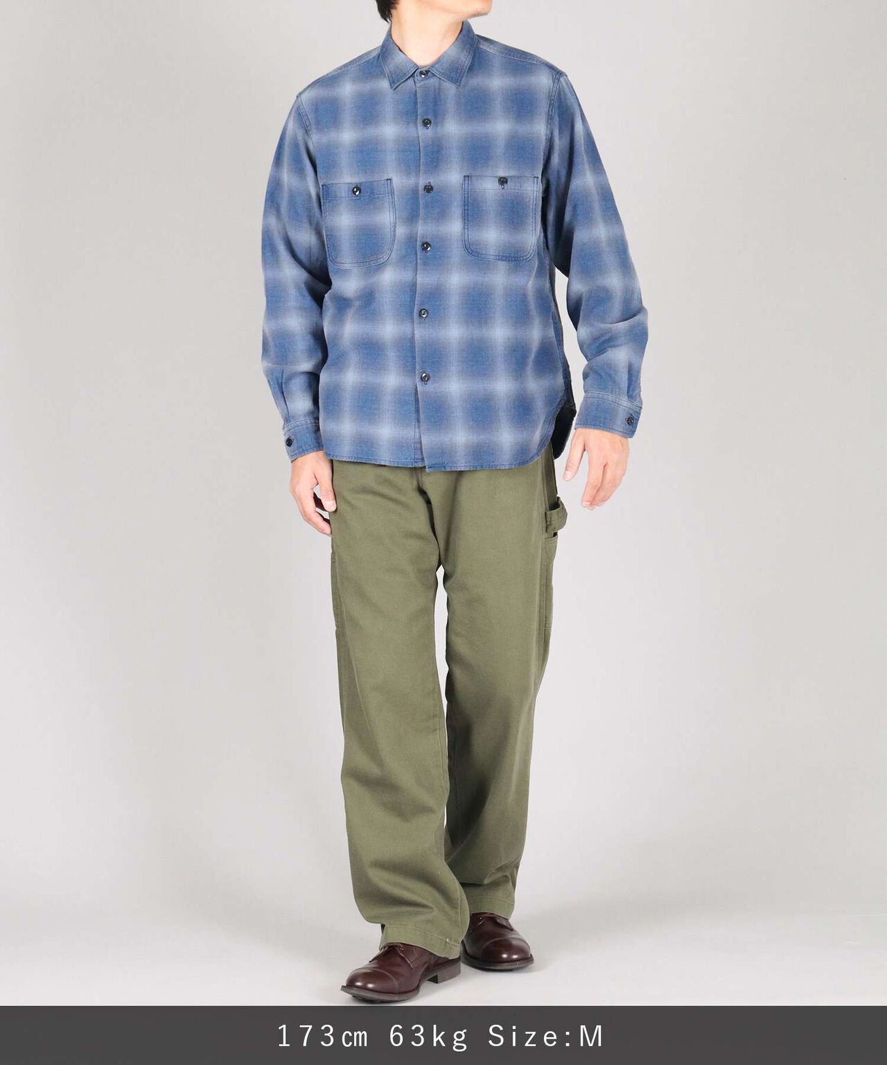 Organic Drill Painter Pants,OLIVE, large image number 2