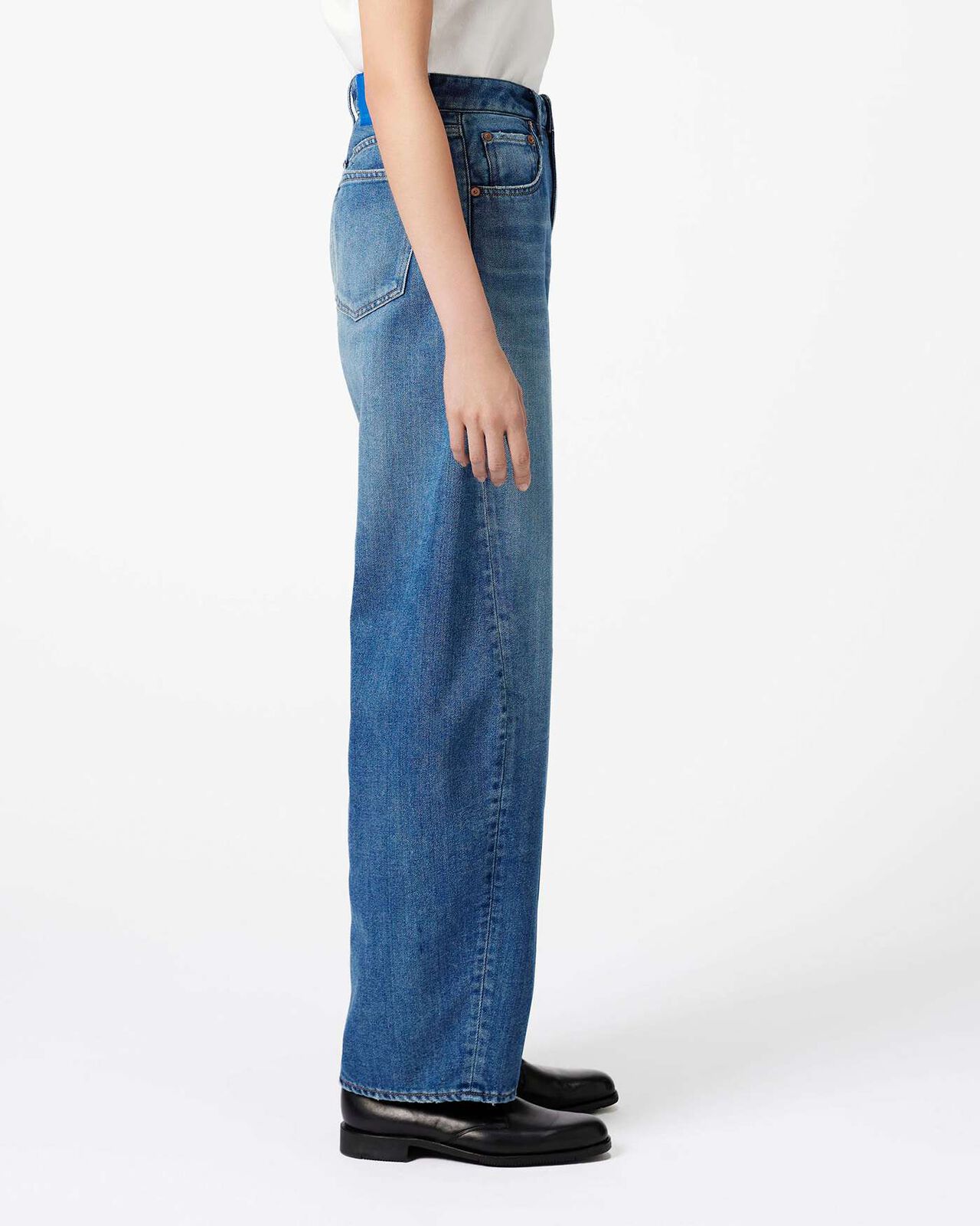 WOMEN | Light Curve Jeans 9oz Medium Indigo,MEDIUM INDIGO, large image number 1