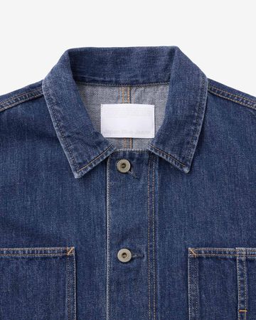 WOMEN | Selvedge Coveralls 12oz Medium Indigo,MEDIUM INDIGO, large image number 6