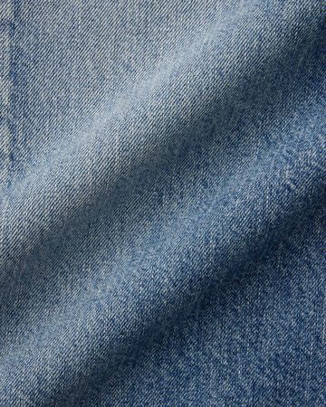 WOMEN | Damage Straight Jeans 11oz Medium Indigo,MEDIUM INDIGO, large image number 9