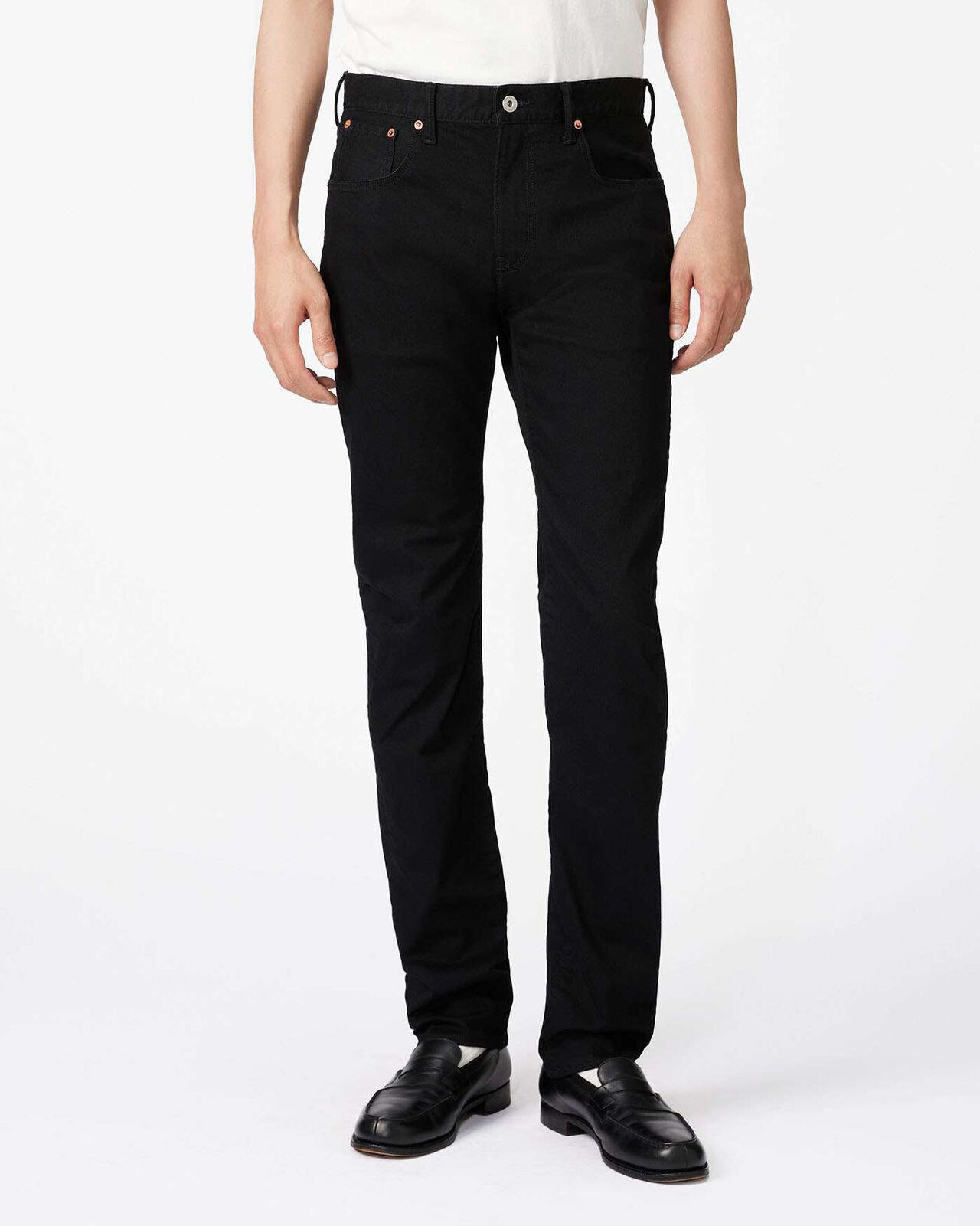 MEN | Stretch Slim Jeans 12oz,BLACK, large image number 0