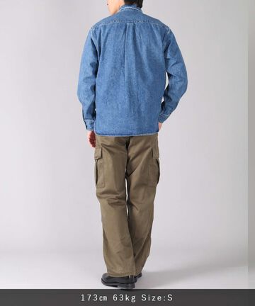 Sulphur Dyed Loose Satin Cargo Pants,OLIVE, large image number 9