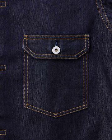 MEN | Light Type 1 Denim Jacket 9oz,INDIGO, large image number 4