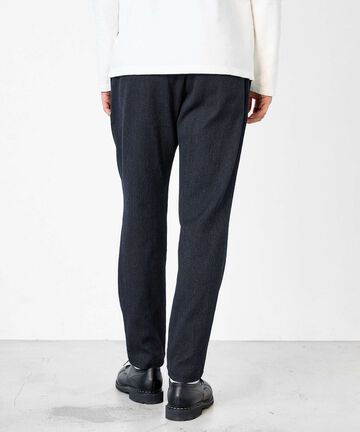 Sashiko Easy Tapered Pants,INDIGO, large image number 2